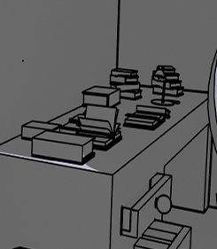 Livre et meuble en 3d