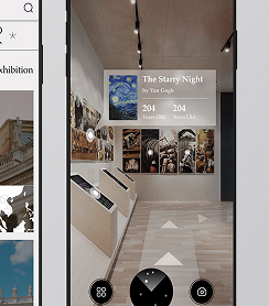 Réalité Virtuelle d'un application d'un musée