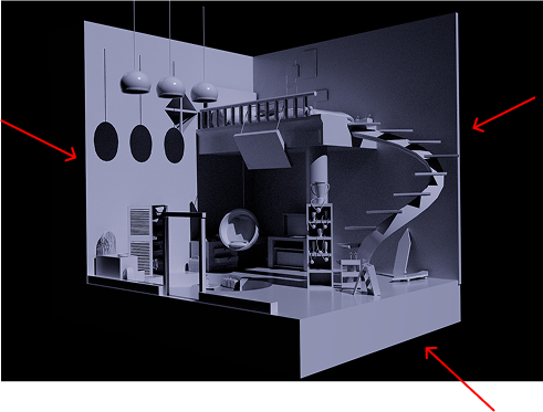 « Petite maison décorée »