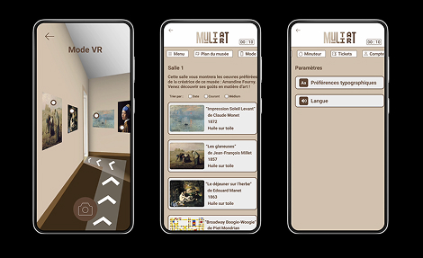 Design du projet Chut! Ça peint